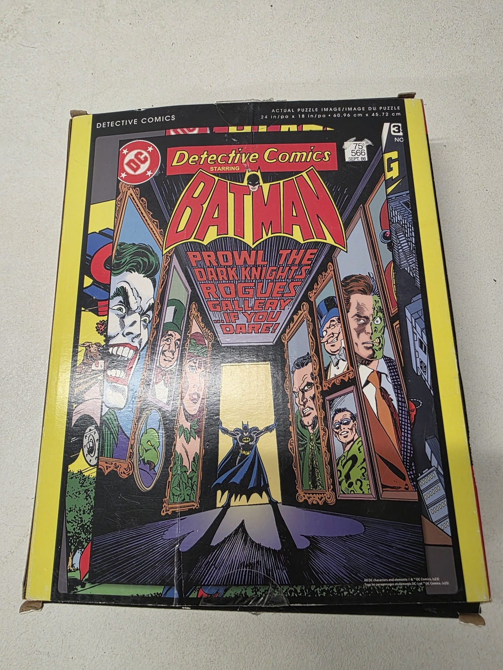 Batman DC 500 Piece Puzzle - All Pieces In Box